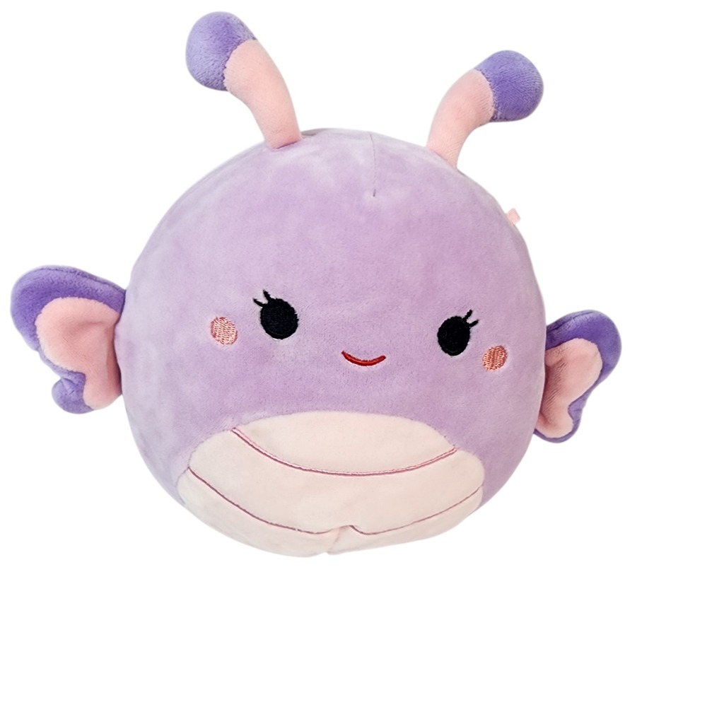 Bee Happy Purple‎ Butterfly Plush Stuffed Animal Toy